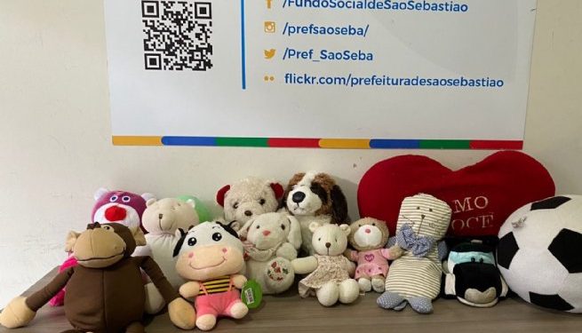 Fundo Social de São Sebastião arrecada 190 brinquedos na Festa do Servidor