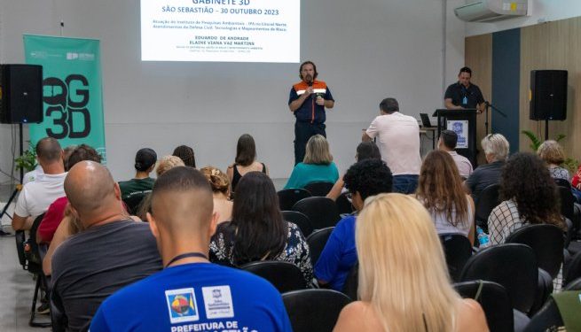 São Sebastião participa de apresentação do Portal de Educação Ambiental em ação do Gabinete 3D