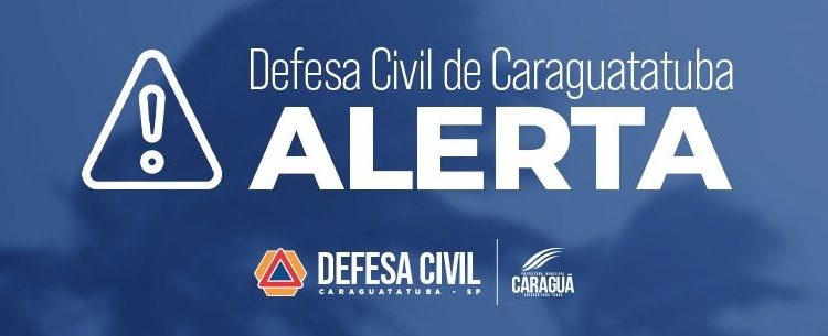 Defesa Civil alerta para chuvas e ventos fortes, com agitação marítima no litoral Norte