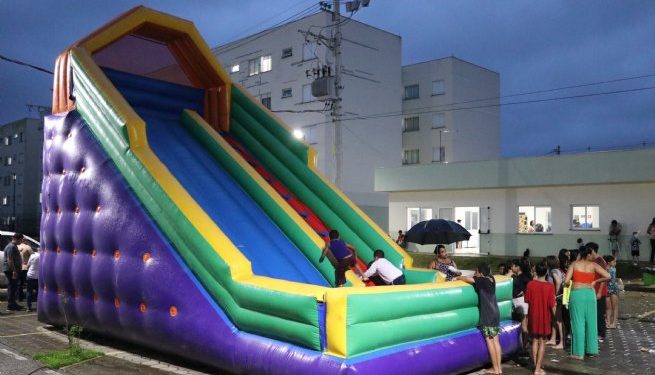 Fundo Social realiza Festa das Crianças para famílias abrigadas em Bertioga