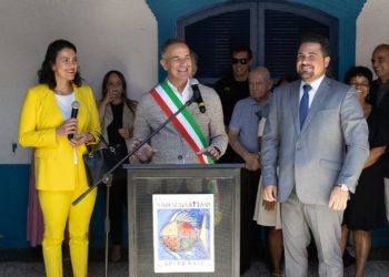 São Sebastião recebe comitiva da cidade-irmã de Fivizzano para abertura do Festival Italiano