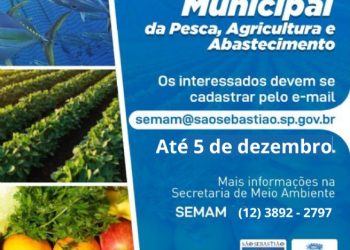 Conselho Municipal do Desenvolvimento da Pesca, Agricultura e Abastecimento abre inscrições para novos integrantes