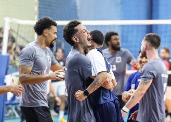 São Sebastião vence Praia Grande em jogo da Superliga C de Voleibol