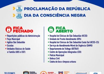 São Sebastião espera cerca de 200 mil turistas com dois feriados; confira o abre e fecha nas repartições públicas