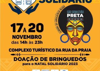 Fundo Social de São Sebastião realiza estacionamento solidário no São Sebastião Preta