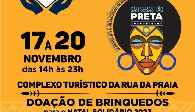 Fundo Social de São Sebastião realiza estacionamento solidário no São Sebastião Preta