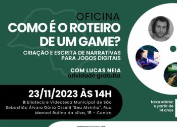 Prefeitura de São Sebastião e Pontos MIS realizam oficina sobre criação e escrita de narrativas para Jogos Digitais