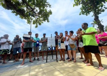 Prefeitura de São Sebastião inaugura Praça Luiz Fernando Mariano Ribeiro ‘Butica’, na Praia Preta