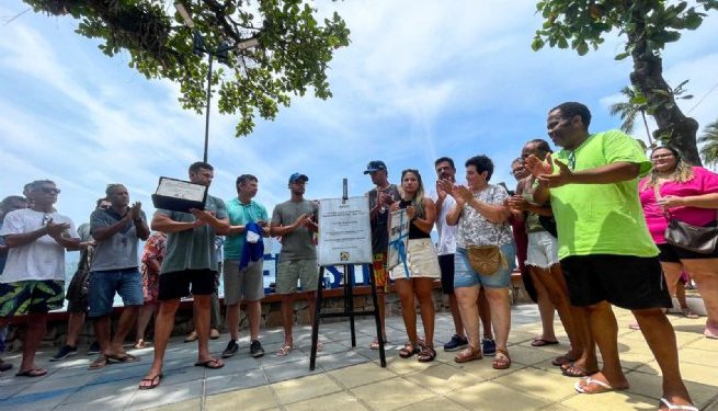 Prefeitura de São Sebastião inaugura Praça Luiz Fernando Mariano Ribeiro ‘Butica’, na Praia Preta