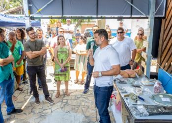 Secretaria do Meio Ambiente participa de inauguração de ponto de recebimento de resíduos retirados do mar