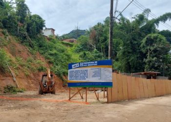 Prefeitura de São Sebastião inicia obra de contenção e drenagem no Morro 51, em Boiçucanga
