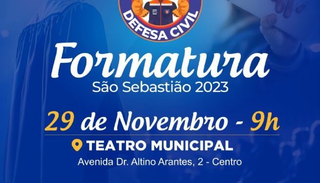 Prefeitura de São Sebastião realiza formatura do programa ‘Agente Mirim da Defesa Civil’