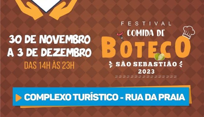 Fundo Social realiza estacionamento solidário no Festival Comida de Boteco a partir do dia 30 de novembro