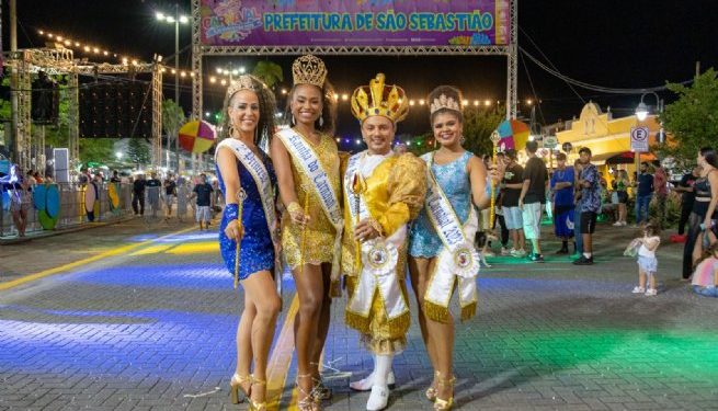 Secretaria de Turismo abre inscrições para Eleição da Corte do Carnaval de São Sebastião 2024