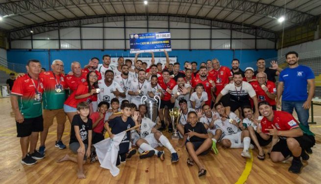 Caiçara é pentacampeão do 11º Campeonato Lisfuts 012 News de Futsal