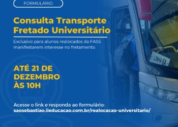 Prefeitura de São Sebastião abre formulário para alunos da FASS manifestarem interesse no transporte universitário