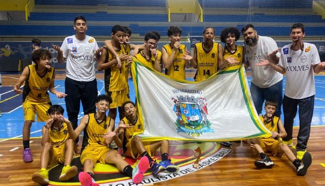 Seleções de Basquete Masculino Sub-21 e Sub-16 de São Sebastião fecham o ano com título da Liga Paulista