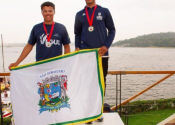 Velejadores sebastianenses são destaques no Campeonato Paulista ILCA de Vela