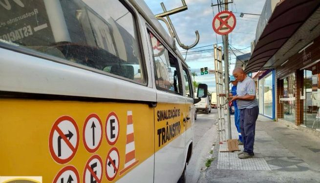 Prefeitura implementa novas regras de estacionamento na Avenida Guarda Mor Lobo Viana