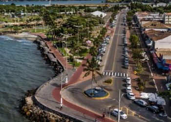 Orla da Rua da Praia terá restrição de acesso de veículos para a festa de Réveillon