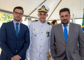 Prefeito Felipe Augusto prestigia cerimônia de troca de Comando na Capitania dos Portos de São Sebastião