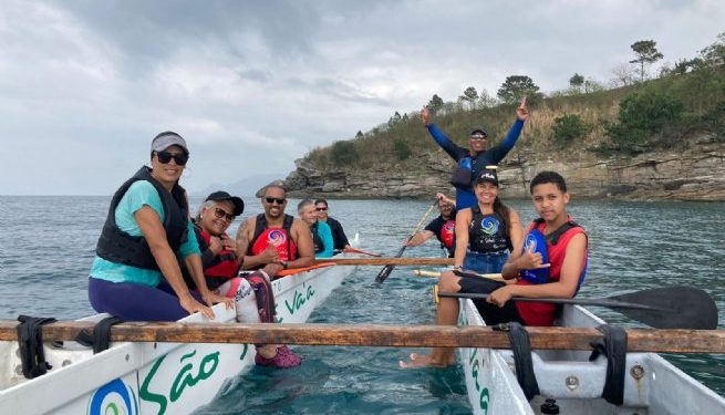 Prefeitura de São Sebastião e Instituto São Sebá Va’a oferecem aulas de Canoa Havaiana gratuitas