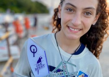 Velejadora sebastianense é campeã brasileira juvenil