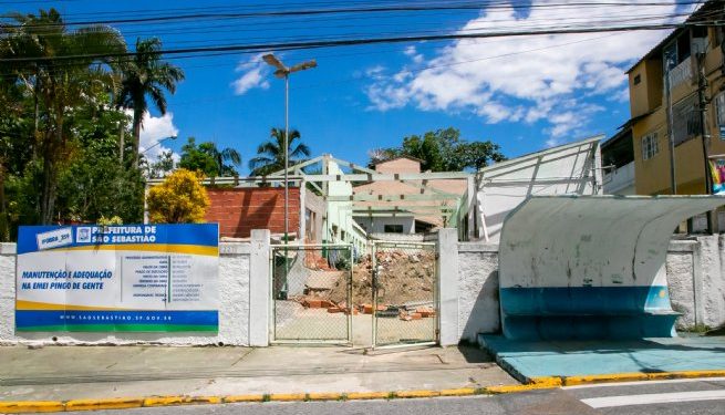 Prefeitura de São Sebastião reforma EMEI Pingo de Gente e chega a marco de 100% das escolas reformadas e revitalizadas