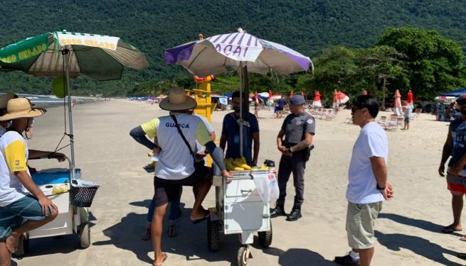 Ações da Fiscalização de Posturas de São Sebastião apreendem de óculos a bebidas irregulares no fim de semana