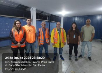 Escola de Barra do Sahy segue aberta para receber moradores da região