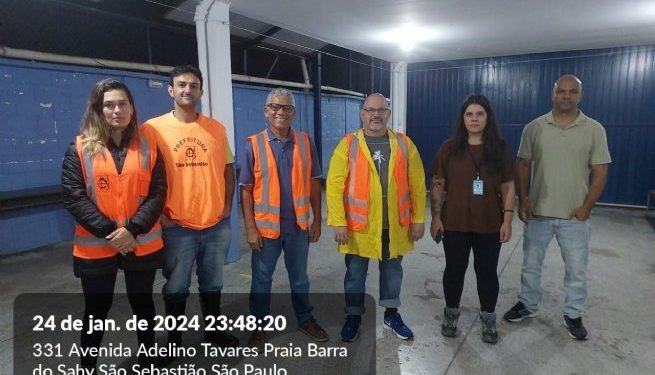 Escola de Barra do Sahy segue aberta para receber moradores da região