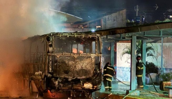 Transporte público dentro dos bairros Olaria, Itatinga e Topolândia está suspenso