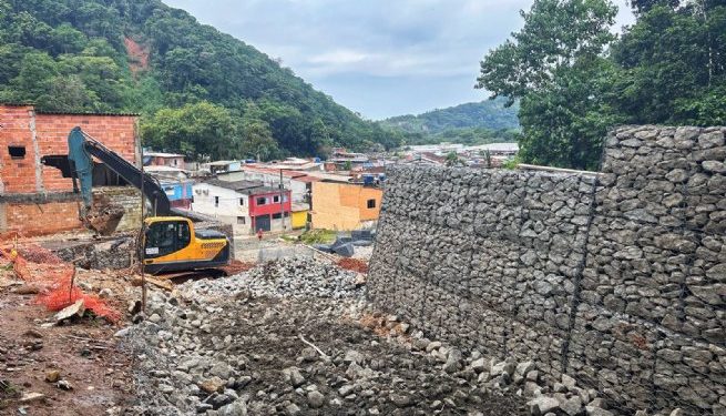 Investimentos de R$ 123 milhões da Prefeitura de São Sebastião em obras de contenção evita remoção de famílias na Vila Sahy