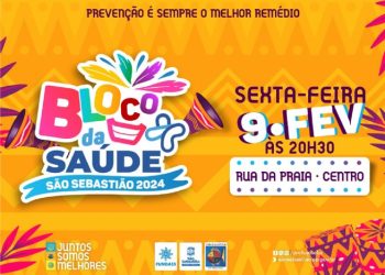Bloco da Saúde entra na Passarela do Samba e destaca a prevenção