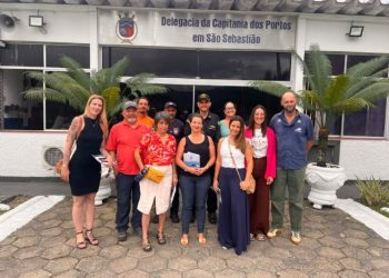 Prefeitura realiza reuniões preparatórias para temporada 2024 de passagem de baleias jubartes pelo Canal de São Sebastião