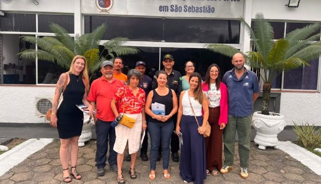 Prefeitura realiza reuniões preparatórias para temporada 2024 de passagem de baleias jubartes pelo Canal de São Sebastião