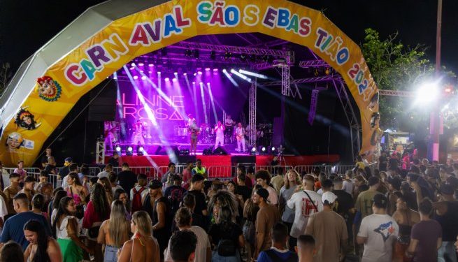 Shows musicais e entrega da Chave à Corte de Carnaval marcam início do Carnaval 2024 em São Sebastião