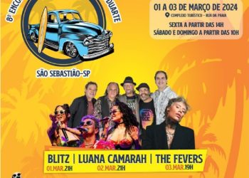 São Sebastião celebra o charme dos carros antigos no início de março