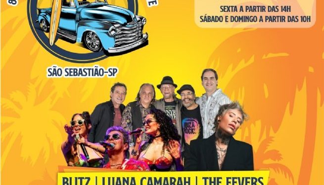 São Sebastião celebra o charme dos carros antigos no início de março