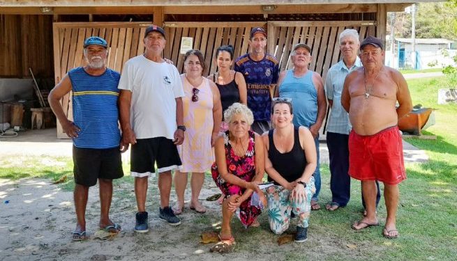 SEMAM participa de reunião no Rancho de Pescadores da Enseada para tratar das demandas dos pescadores artesanais