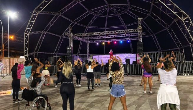 Short Dance São Sebastião anima Praça Pôr do Sol com batalha de dancinhas da internet