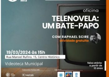 Prefeitura de São Sebastião e Pontos MIS realizam oficina ‘Telenovela: um bate-papo’
