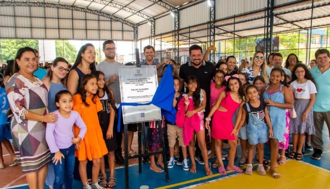Reforma da EM Prof.ª Iraydes Lobo Vianna do Rego é entregue pela Prefeitura de São Sebastião