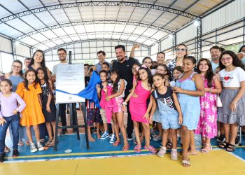 Vice-prefeito Reinaldinho Moreira participa de cerimônia de entrega da reforma da EM Prof.ª Iraydes Lobo Vianna do Rego