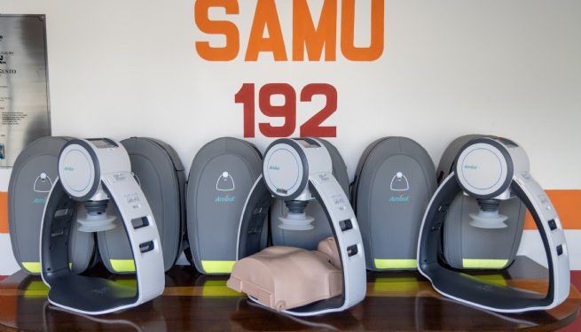 Samu de São Sebastião recebe seis máquinas de compressão torácica para atendimento de emergência com tecnologia avançada
