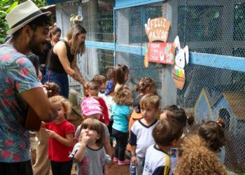 Viveiro Municipal recebe primeira visita de alunos em 2024