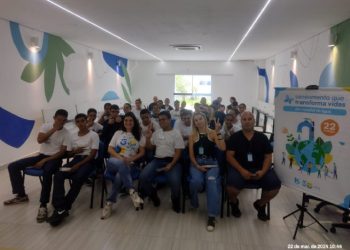 Guarda Mirim de São Sebastião visita Estação de Tratamento de Água da Sabesp em alusão ao Dia Mundial da Água