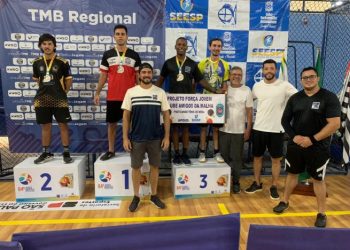 Mesa-tenistas sebastianenses conquistam pódios na 1ª etapa do TMB Regional Liga Litoral