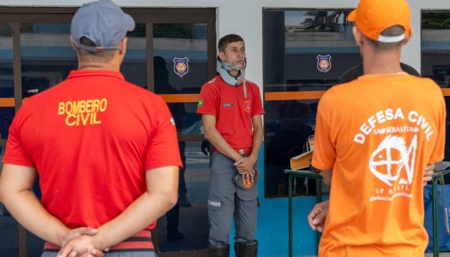 Defesa Civil realiza curso de requalificação de Bombeiro Profissional Civil no Balneário dos Trabalhadores