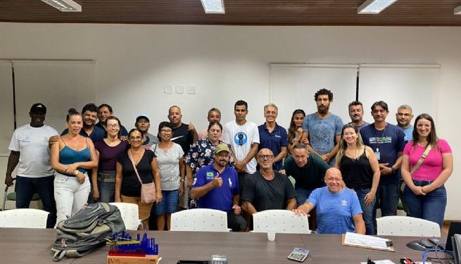 SEMAM faz palestra sobre legislação pesqueira na Cia Docas de São Sebastião